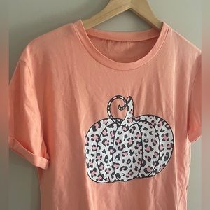 Leopard Pumpkin Shirt XL